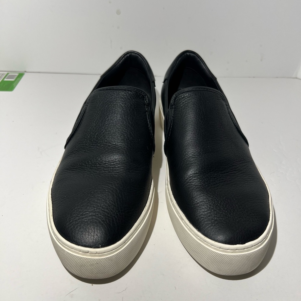 UGG Jass women’s size 12 black leather slip on